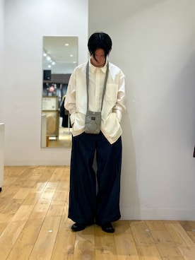 にしはらさん（メンズ・169cm）の春コーディネート