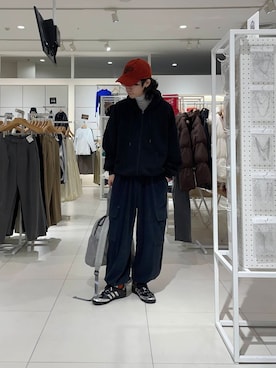 にしはらさん（メンズ・169cm）の冬コーディネート