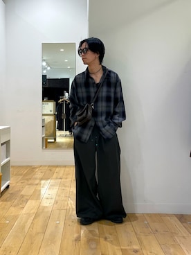 にしはらさん（メンズ・169cm）の春コーディネート