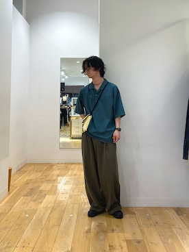 にしはらさん(メンズ・169cm)の春コーディネート
