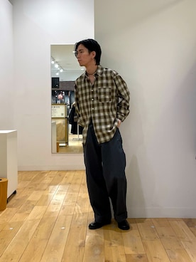 にしはらさん（メンズ・169cm）の春コーディネート