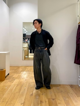 にしはらさん（メンズ・169cm）の春コーディネート