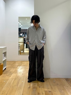 にしはらさん（メンズ・169cm）の春コーディネート