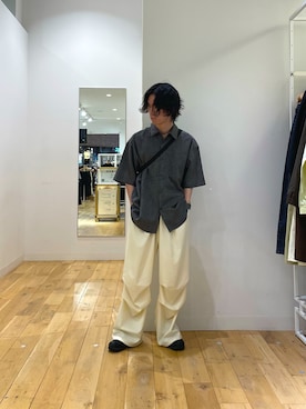 にしはらさん(メンズ・169cm)の春コーディネート