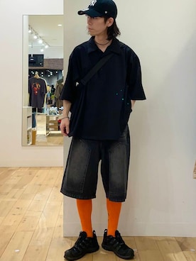 にしはらさん（メンズ・169cm）の夏コーディネート