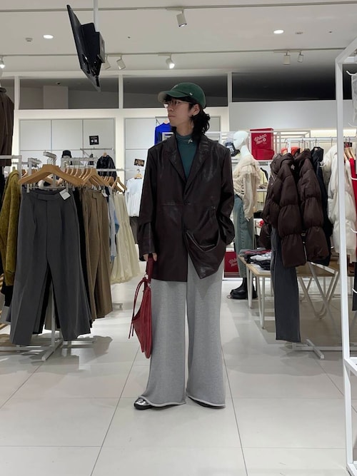 セール】フェイクレザーミドルジャケット（その他アウター）｜SENSE OF