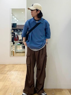 にしはらさん（メンズ・169cm）の夏コーディネート