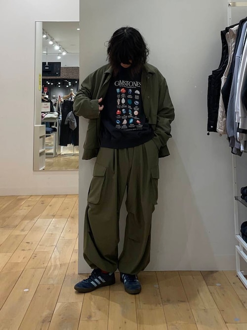 セール】『セットアップ対応』ダブルポケットドローコードブルゾン