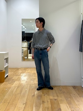 にしはらさん（メンズ・169cm）の春コーディネート