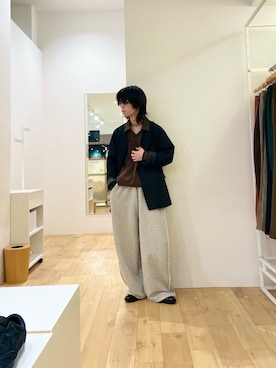 にしはらさん（メンズ・169cm）の秋コーディネート