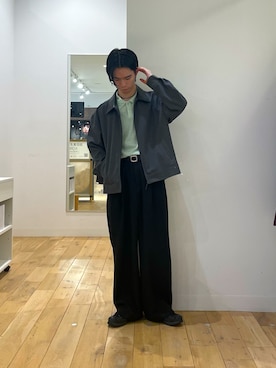 にしはらさん（メンズ・169cm）の春コーディネート