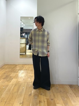 にしはらさん(メンズ・169cm)の春コーディネート