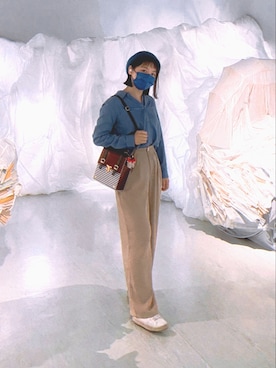 「美術館」｜寶寶鷹さん（レディース・164cm）の冬コーディネート