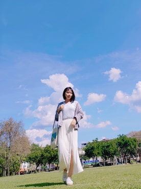 「アイテム（アンサンブル）」を使った、寶寶鷹さん（レディース・164cm）の冬コーディネート