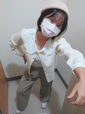 「混搭」｜寶寶鷹さん（レディース・164cm）の秋コーディネート