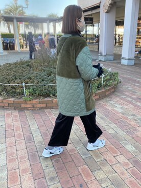 「ROSIEE（ロージー）のアイテム」を使った、mayacoroさん（レディース・163cm）の冬コーディネート