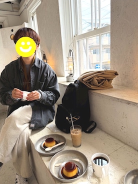 「Levi's（リーバイス）のアイテム（トップス）」を使った、mayacoroさん（レディース・163cm）の春コーディネート