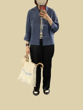 「unify（ユニファイ）のアイテム」を使った、mayacoroさん（レディース・163cm）の春コーディネート