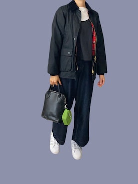 「ファッションを楽しもう」｜「アイテム（キャミソール）」を使った、mayacoroさん（レディース・163cm）の秋コーディネート