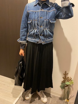 「HEMISPHERES（エミスフェール）のアイテム」を使った、mayacoroさん（レディース・163cm）の秋コーディネート