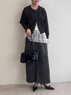 ECスタッフさん(レディース・170cm)の秋コーディネート