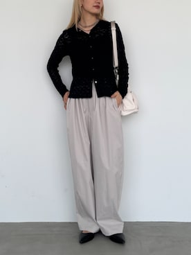 「ELLEgirl（エルガール）のアイテム」を使った、ECスタッフさん（レディース・167cm）の春コーディネート