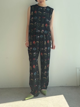 「ELLEgirl（エルガール）のアイテム」を使った、ECスタッフさん（レディース・161cm）の春コーディネート