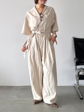 「ELLEgirl（エルガール）のアイテム」を使った、ECスタッフさん（レディース・154cm）の春コーディネート