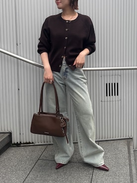 ECスタッフさん(レディース・154cm)の秋コーディネート