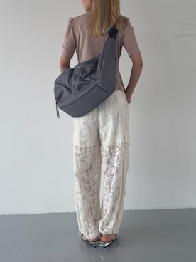 ECスタッフさん（レディース・167cm）の夏コーディネート