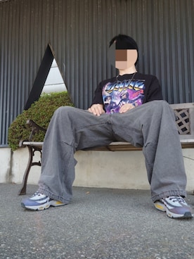 「アイテム（シューズ）」を使った、けんさん（メンズ・188cm）の夏コーディネート