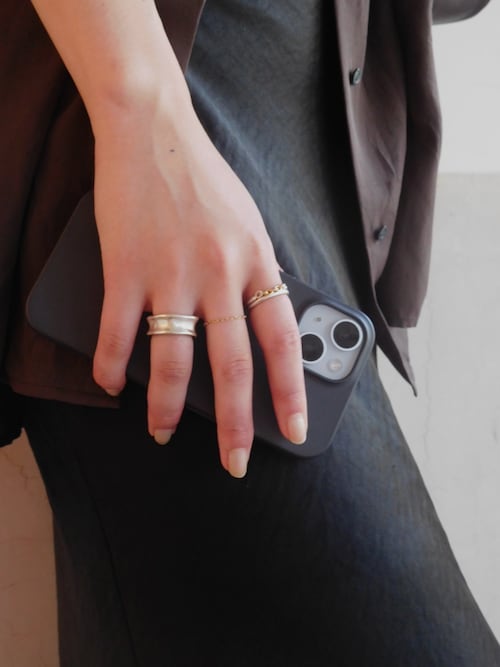 SILVER925 18KGP ジェミニリング MIX（リング）｜TEN.（テン）の