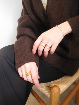 manaさん（レディース・158cm）の冬コーディネート