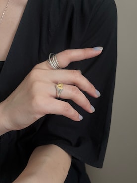「シルバーアクセサリー」｜manaさん（レディース・158cm）の秋コーディネート
