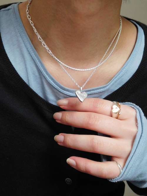 SILVER925 ハートシルフィウムネックレス（ネックレス）｜TEN.（テン
