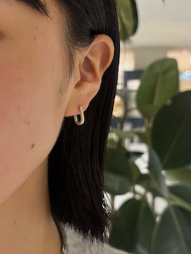 「ピアス」｜manaさん（レディース・158cm）の秋コーディネート