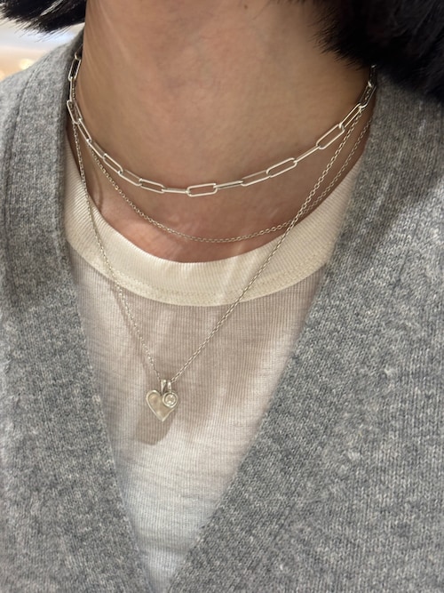 SILVER925 ハートシルフィウムネックレス（ネックレス）｜TEN.（テン