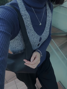 manaさん（レディース・158cm）の冬コーディネート