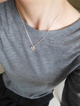 「シルバー」｜manaさん（レディース・158cm）の春コーディネート