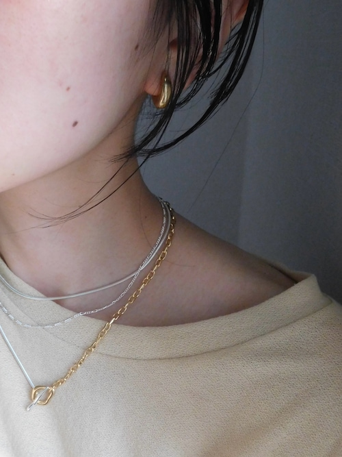 SILVER925 フィガロチェーンネックレス 38cm（ネックレス）｜TEN