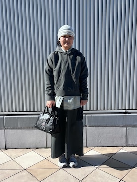 Seonhye Hongさん（レディース・167cm）の冬コーディネート