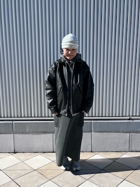 Seonhye Hongさん（レディース・167cm）の冬コーディネート