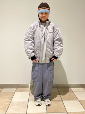 Seonhye Hongさん（レディース・167cm）の冬コーディネート