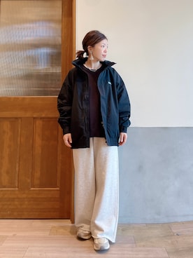 「franklinclimbing」｜にわまりこさん（レディース・151cm）の冬コーディネート