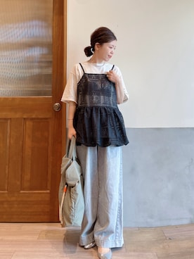 にわまりこさん（レディース・151cm）の春コーディネート