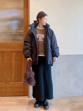 にわまりこさん(レディース・151cm)の冬コーディネート