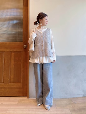 にわまりこさん(レディース・151cm)の冬コーディネート