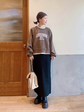 にわまりこさん(レディース・151cm)の冬コーディネート