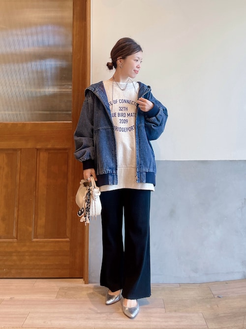 セール】【UNISEX】アソート素材フードジャケット/デニムジャケット