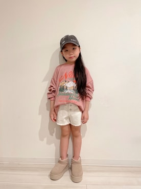 にわまりこさん（キッズ・110cm）の秋コーディネート